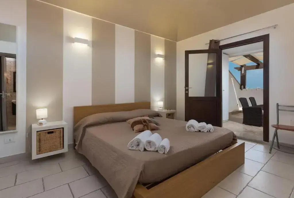 Terrace Double room (full double bed)