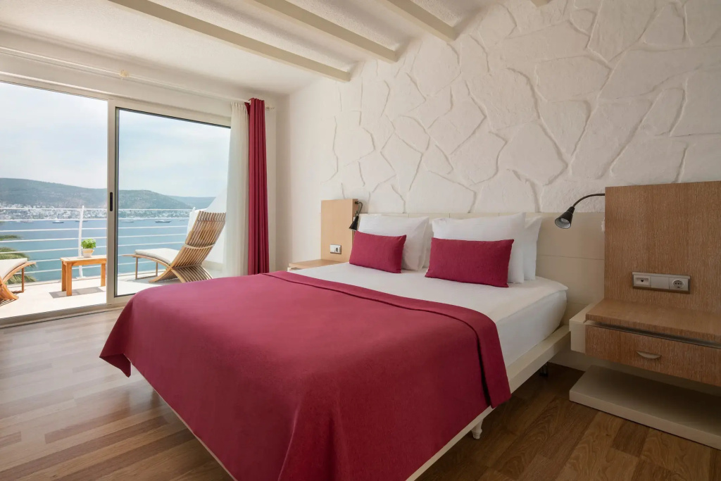 Standard Double room with sea view (full double bed)