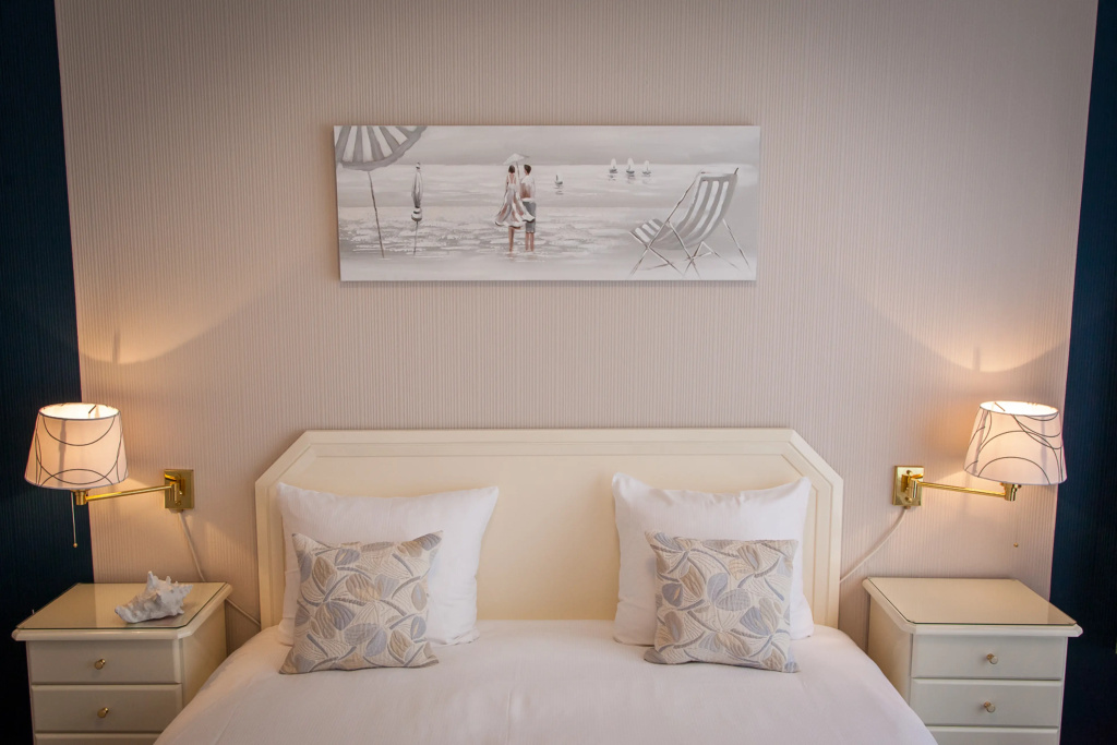 Double room with garden view (full double bed)