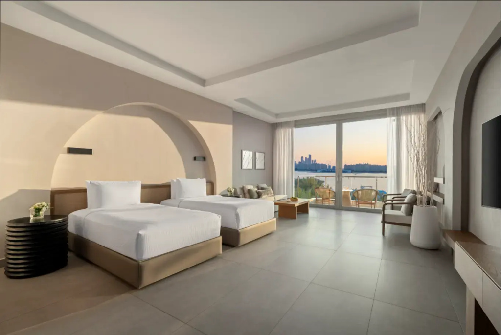 Premium Double room with garden view (twin beds)