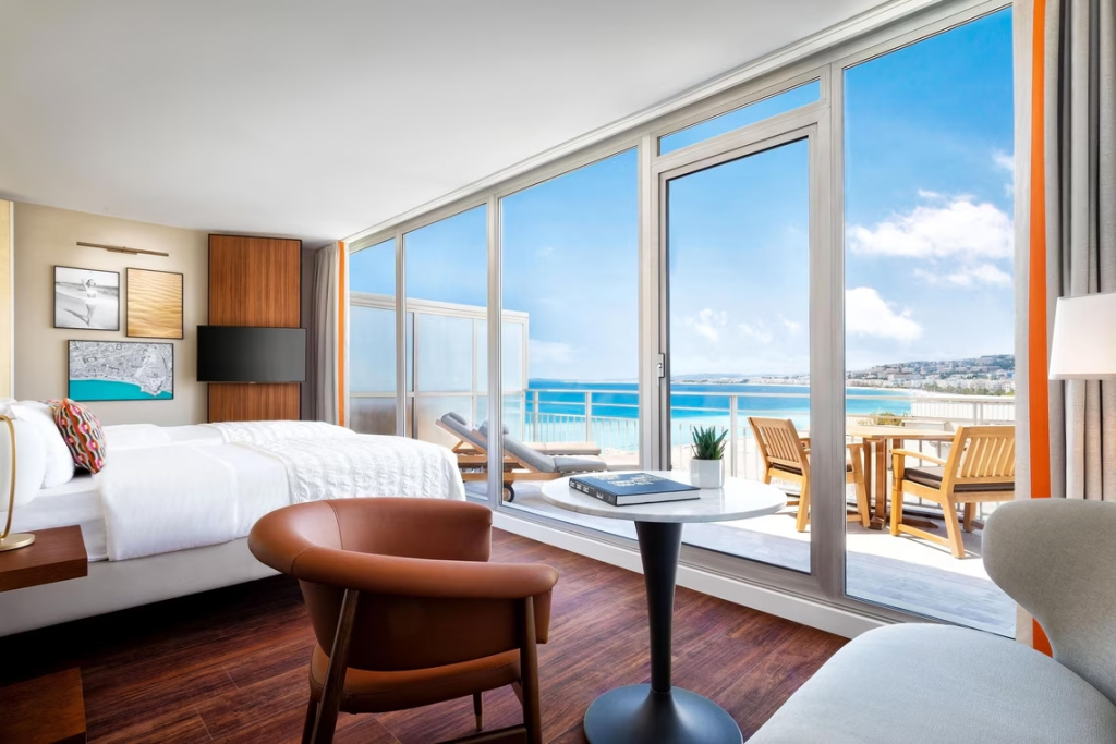 Executive Top Floor Double room with city view (twin beds)