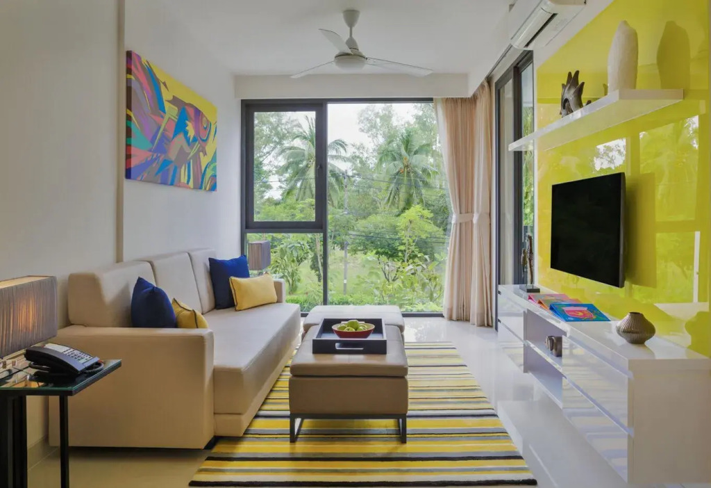 Лофт с 2 спальнями с балконом в Отель Cassia Phuket, part of Banyan Group