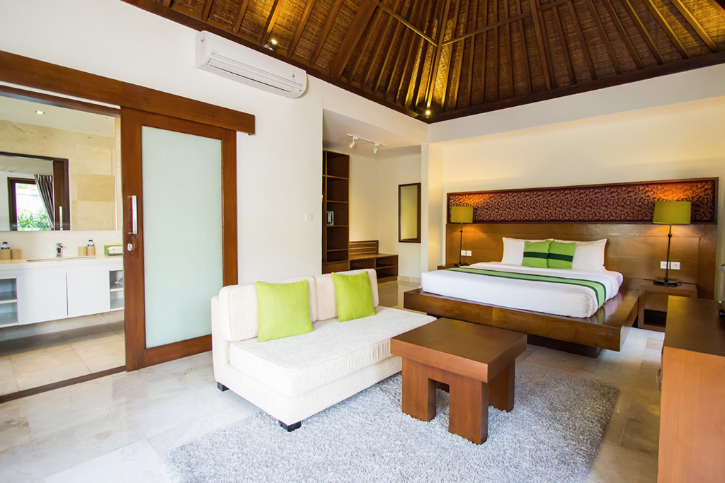 1 Bedroom Lotus Double Villa (full double bed)