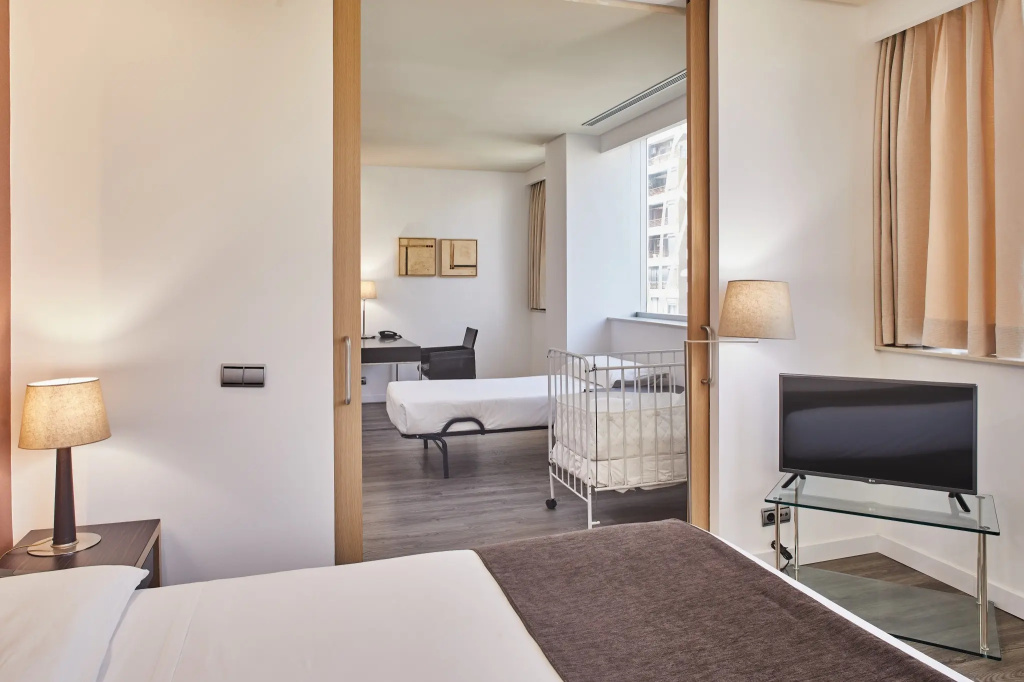 Silken Puerta Valencia - Chambres