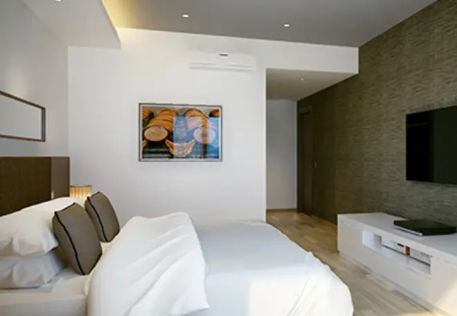 Двухместный люкс Presidential с видом на океан двуспальная кровать в Nagar Hotel Nha Trang