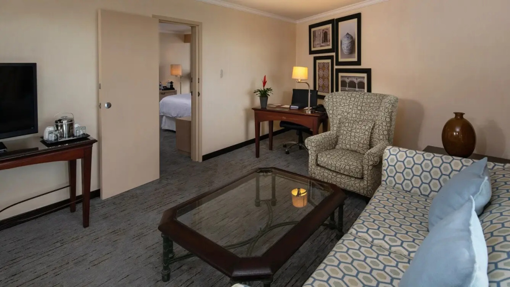 1 Bedroom Larger Double Club Suite with pool view (full double bed)