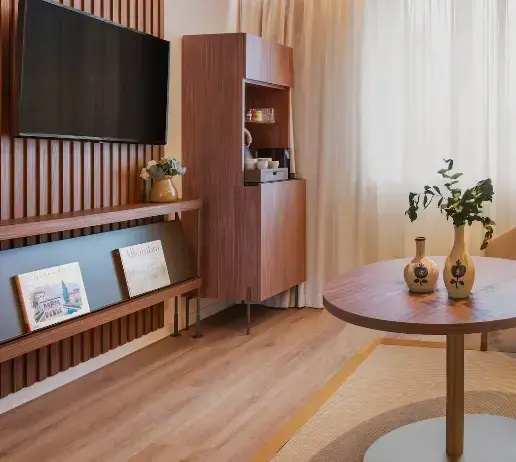 The Level Double Junior Suite (full double bed)