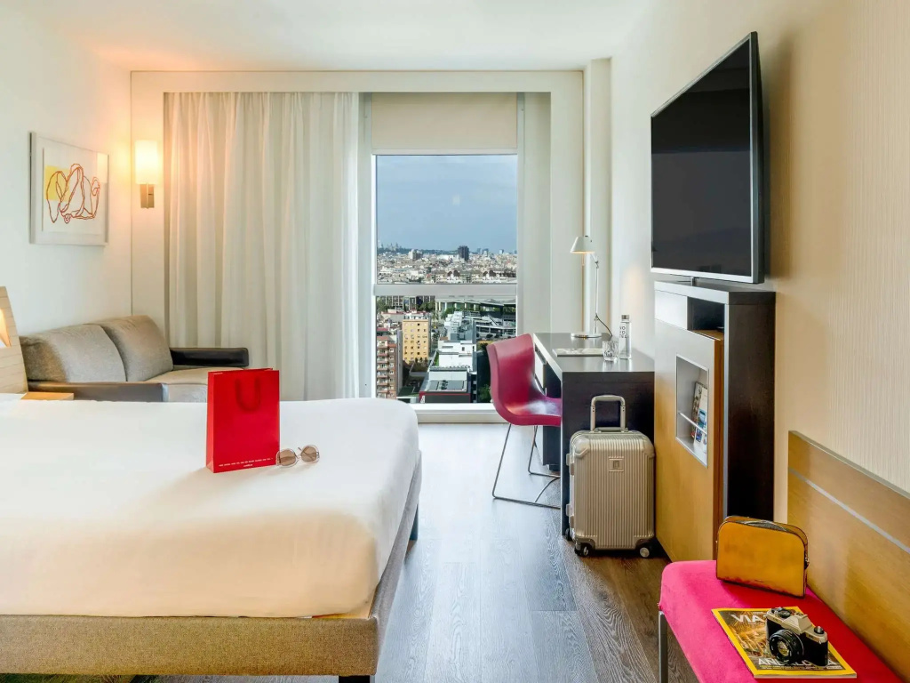 Novotel Barcelona City - Chambres