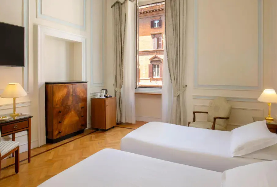 Accessible Double room (twin beds)