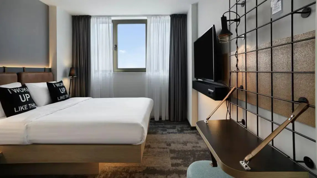 Hotel Moxy Belgrade - Chambres