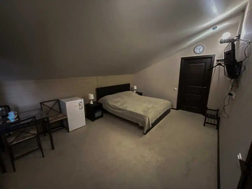 Двухместный номер Комфорт+ №6 двуспальная кровать в Пришвинъ