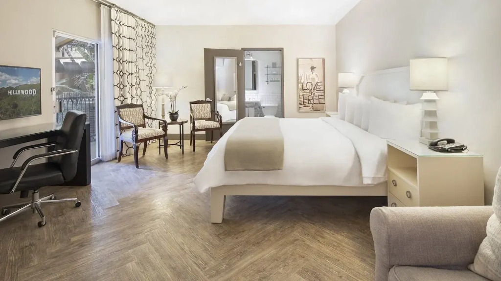 Двухместный номер Luminary двуспальная кровать в The Hollywood Hotel