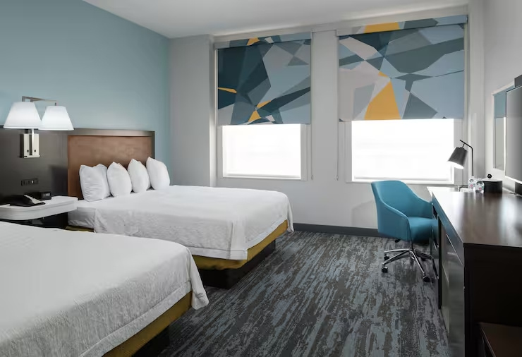 Hampton Inn & Suites Atlanta-Downtown - Chambres