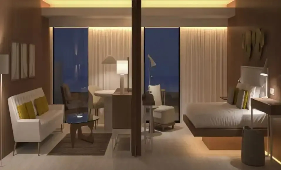 1 Bedroom Double Suite with sea view (full double bed)