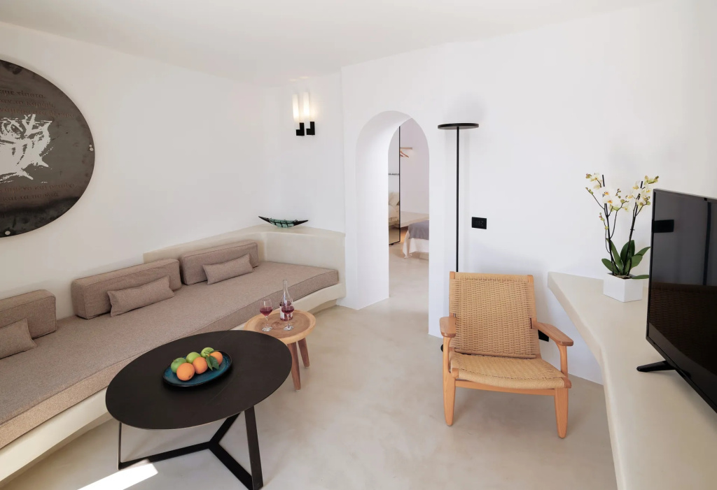 Ikies Santorini - Chambres