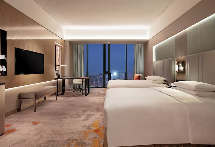 Deluxe High Floor Double room (twin beds)