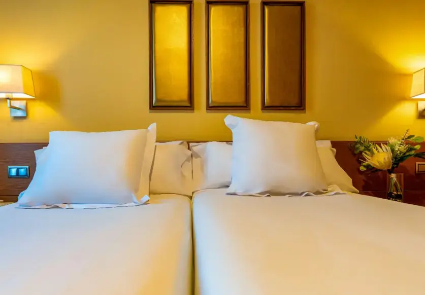 Double room with view (twin beds)