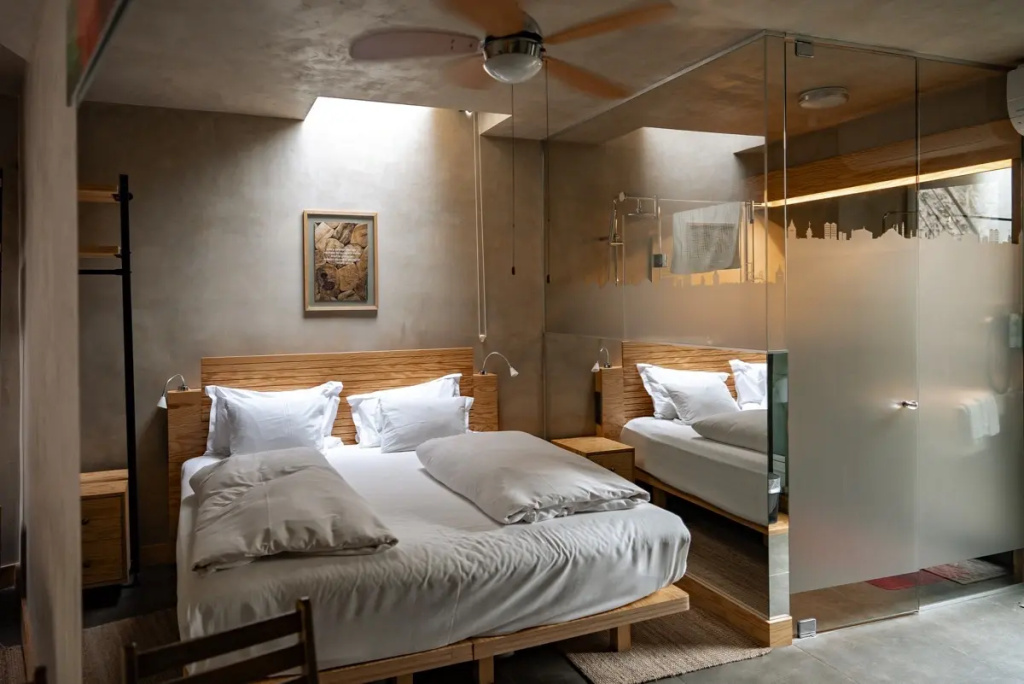Additional building with Terrace Double room (full double bed)