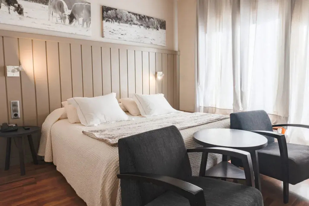Terrace Double room with garden view (full double bed)