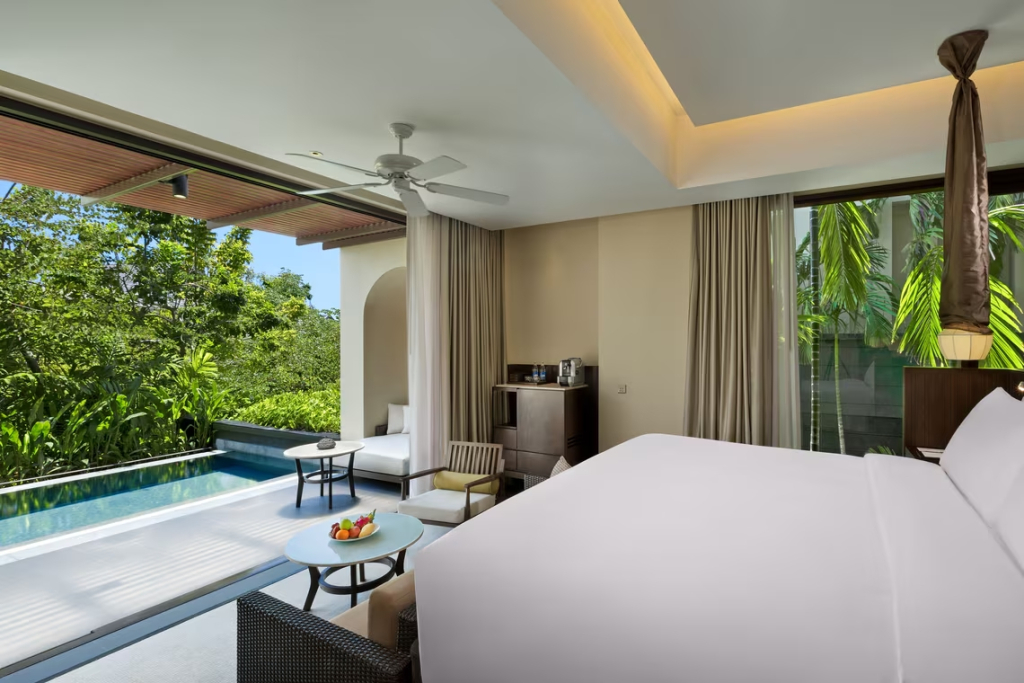 Двухместный люкс Jungle c 1 комнатой двуспальная кровать в Vana Belle, a Luxury Collection Resort, Koh Samui