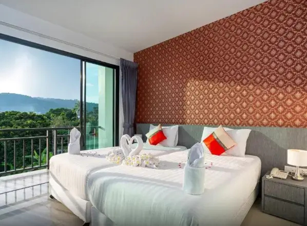 Superior Double room with city view (twin beds)