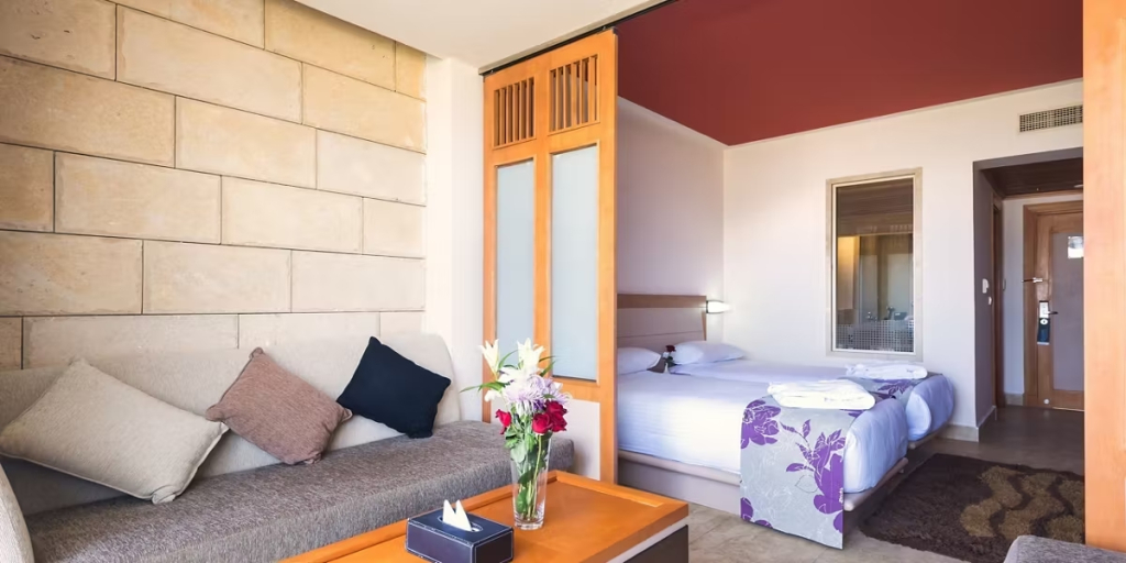 Двухместный номер семейный 2 отдельные кровати в Barceló Tiran Sharm