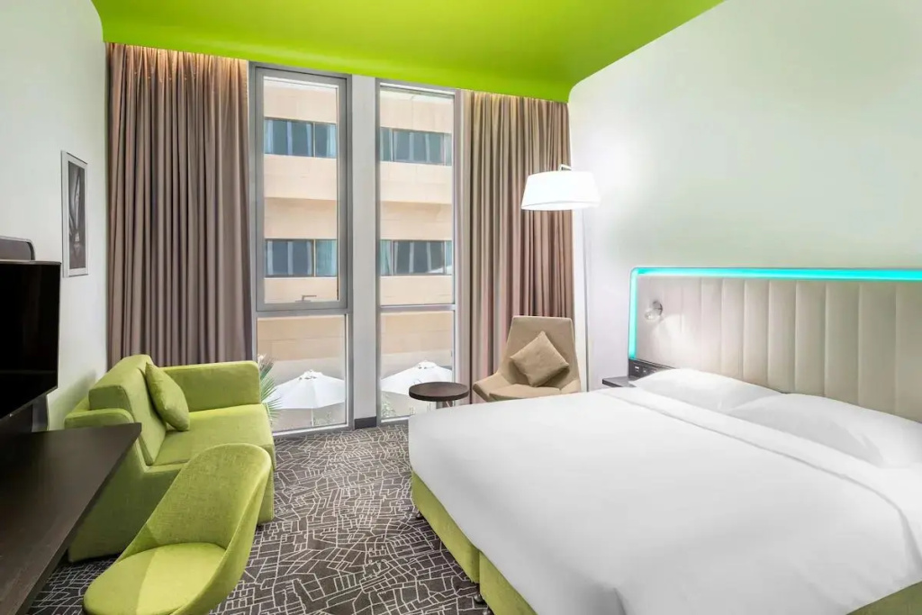 Standard Double room with courtyard view (full double bed)