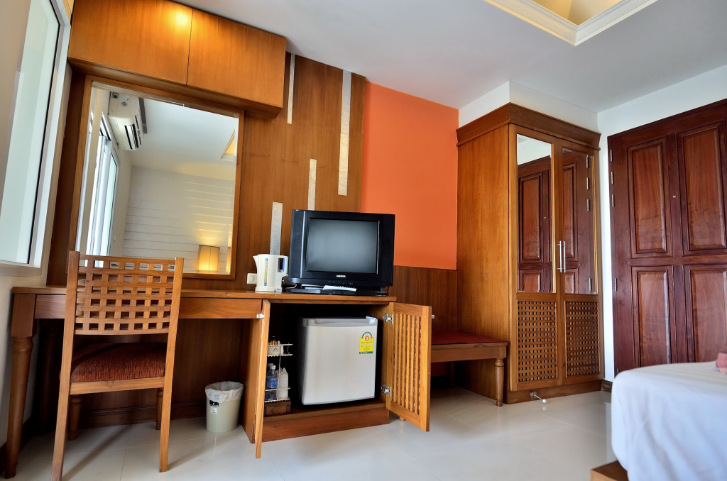 Двухместный номер First двуспальная кровать в First Bungalow Beach Resort
