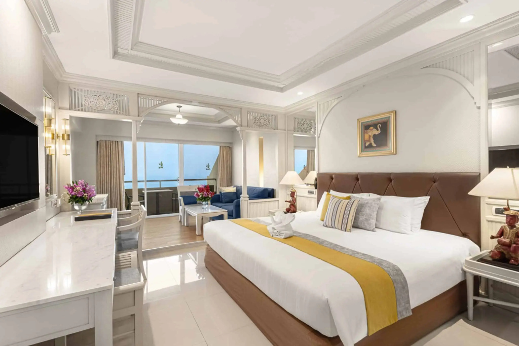 Double Mini Suite Plus with sea view (full double bed)