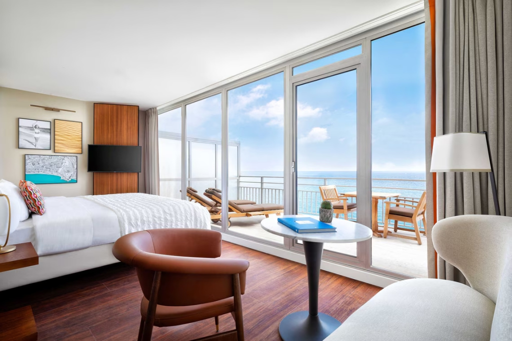 Premium Executive Double room with sea view (full double bed)