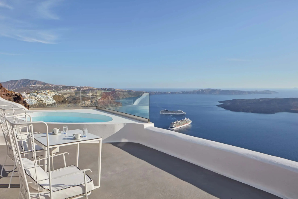 Katikies Chromata Santorini - The Leading Hotels of the World - Chambres