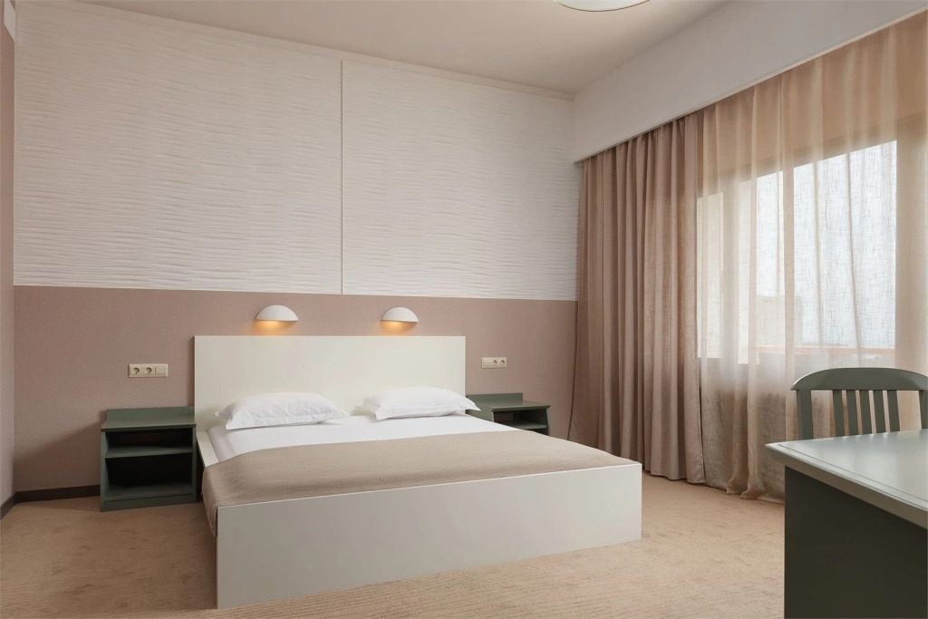 Двухместный номер Standard c 1 комнатой двуспальная кровать в Самшитовая роща