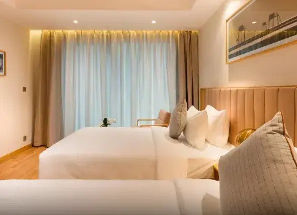 Двухместный номер Premium с видом на океан 2 отдельные кровати в Nagar Hotel Nha Trang