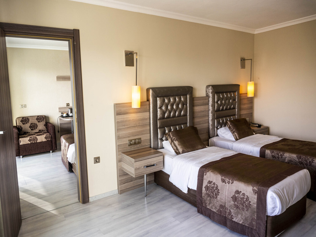 Номер Family Connection с видом на море в Green Nature Diamond Hotel
