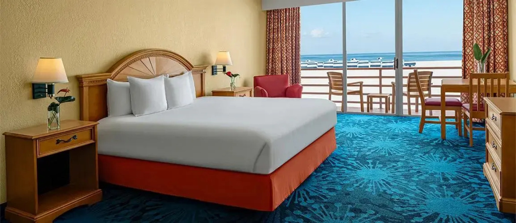 Patio room beachfront
