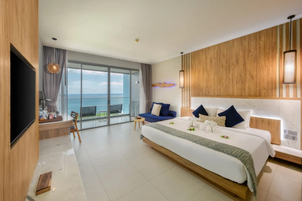 Deluxe Double room with sea view (twin beds)