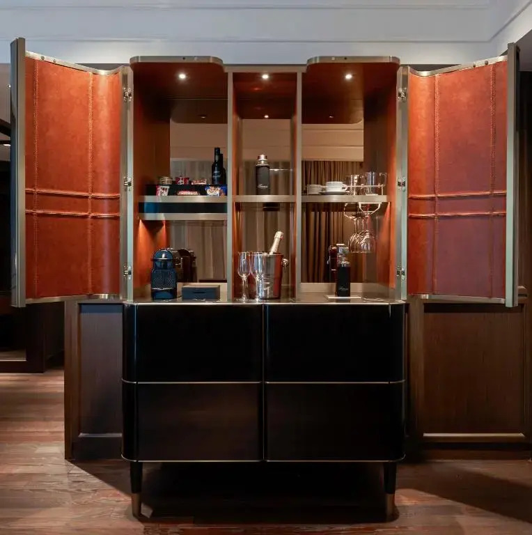 Двухместный номер Deluxe с видом на гавань двуспальная кровать в Fairmont Singapore