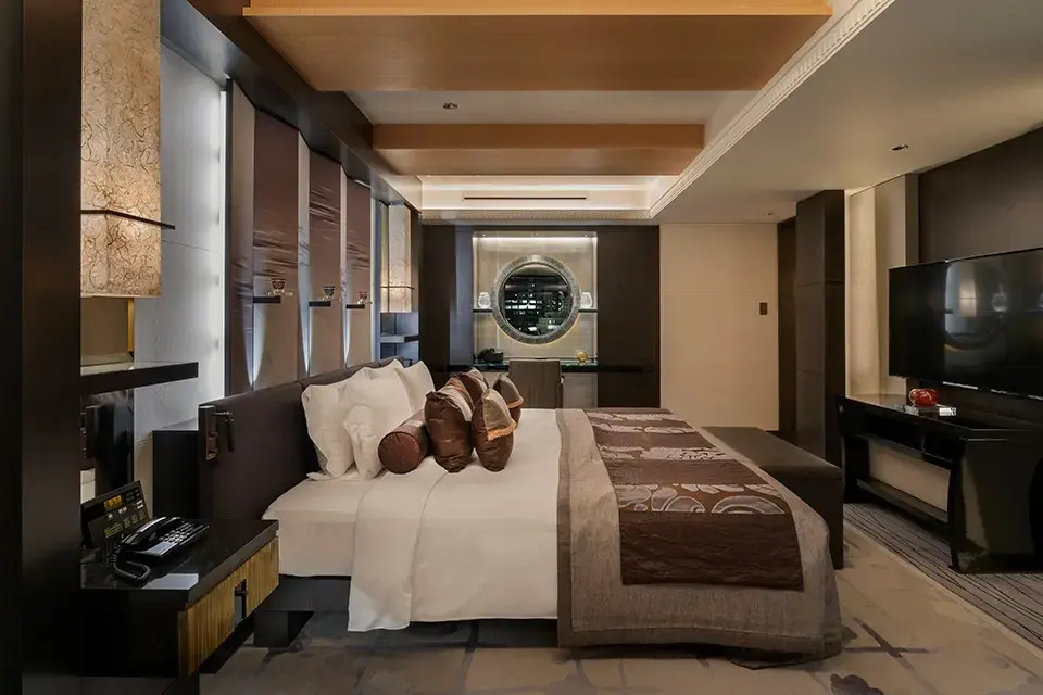 Executive Garden Musou-An Double Suite full double bed