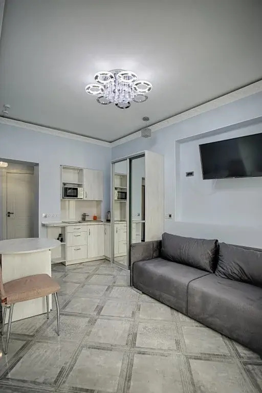 Двухместные апартаменты 11 с видом на парк двуспальная кровать в Exclusive Hotel&Apartments