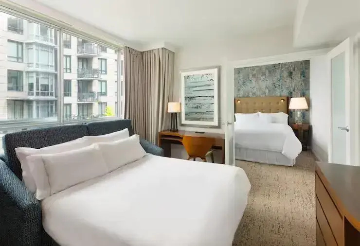 Hilton Vancouver Downtown - Chambres