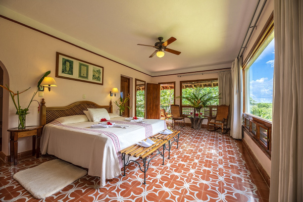 Superior with Field View Double room (full double bed)