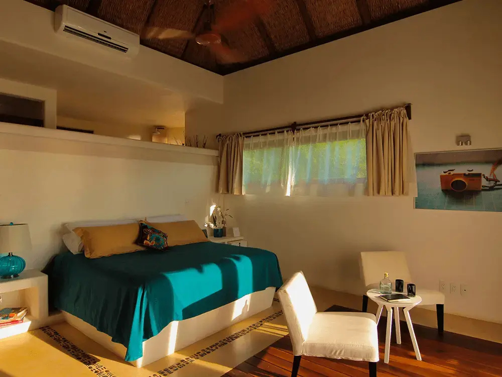 Double Junior Suite with garden view (full double bed)