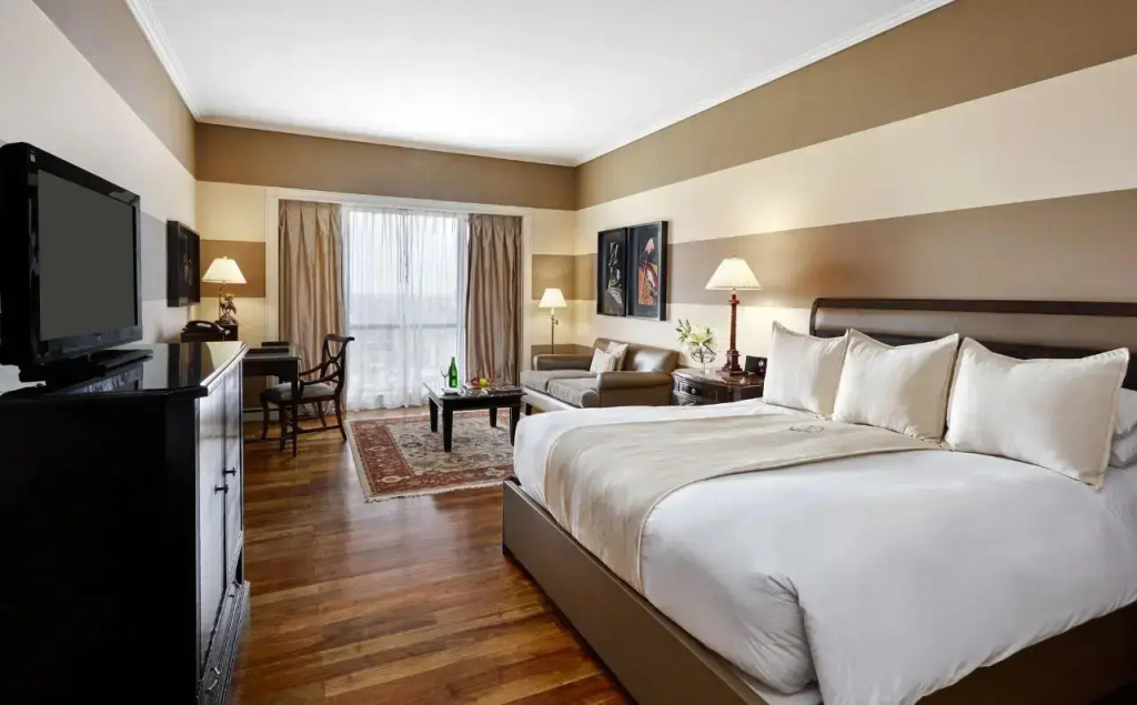 Club InterContinental Living Area Double room (full double bed)