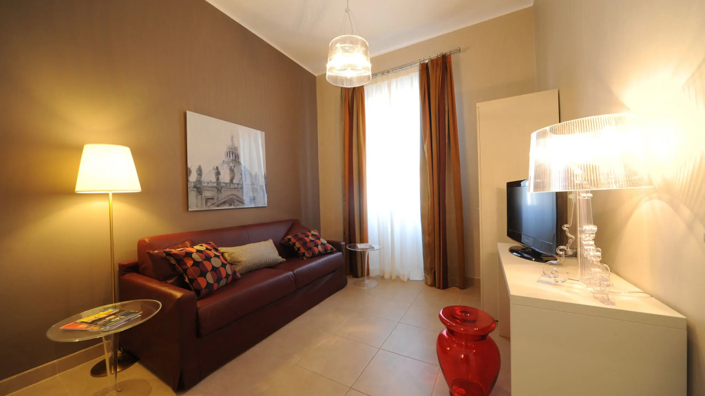 Aparthotel Trianon Borgo Pio - Chambres