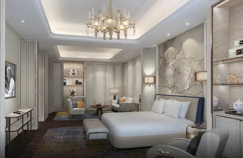The Ritz-Carlton Double Suite with river view (full double bed)