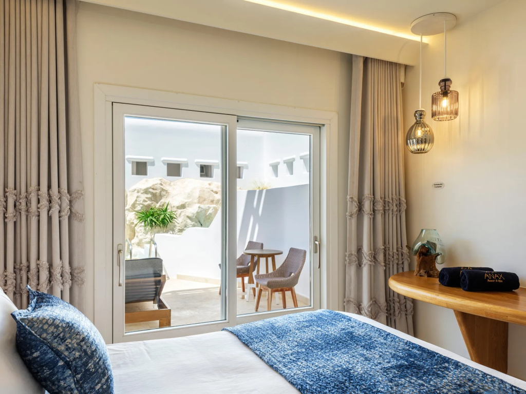 Exclusive with Private Pool Maisonette, full double bed room photo 1