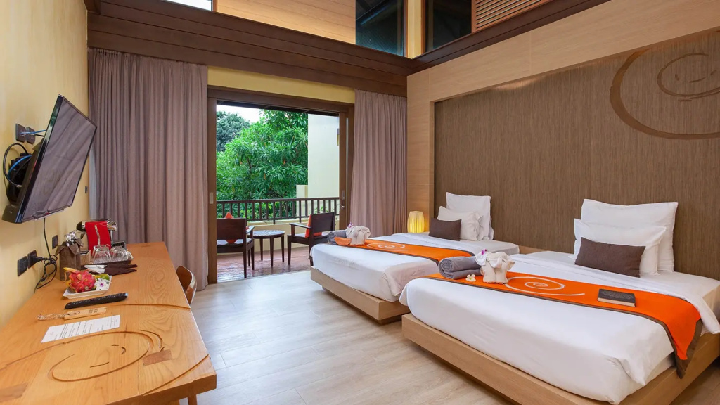 Deluxe Double room with balcony (twin beds)
