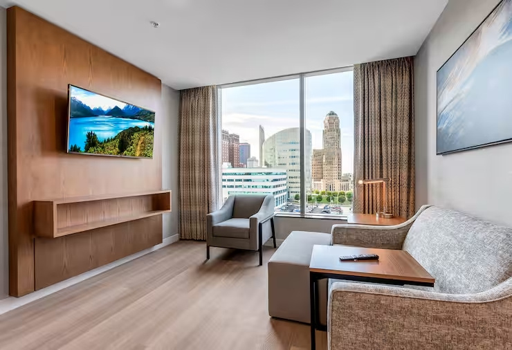 Embassy Suites Buffalo - Chambres