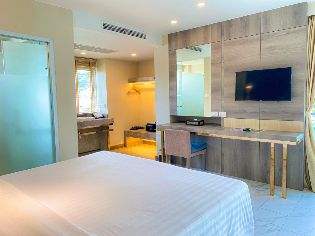 Двухместный номер Deluxe двуспальная кровать в Andakira Hotel