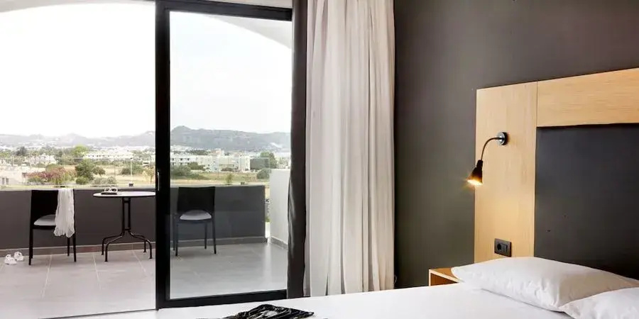 No window Double Room with balcony (full double bed)